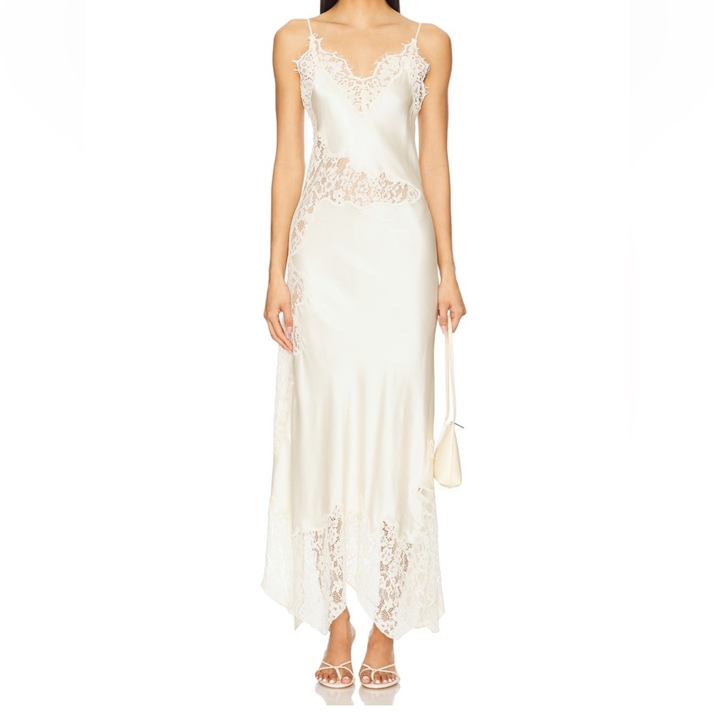 House of Harlow 1960 Cream Lace Dress
